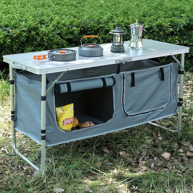 Masă pliabilă portabilă din aluminiu