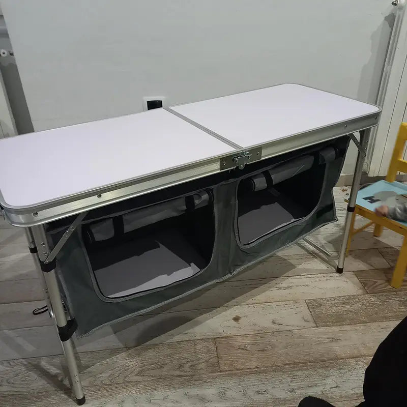 Masă pliabilă portabilă din aluminiu