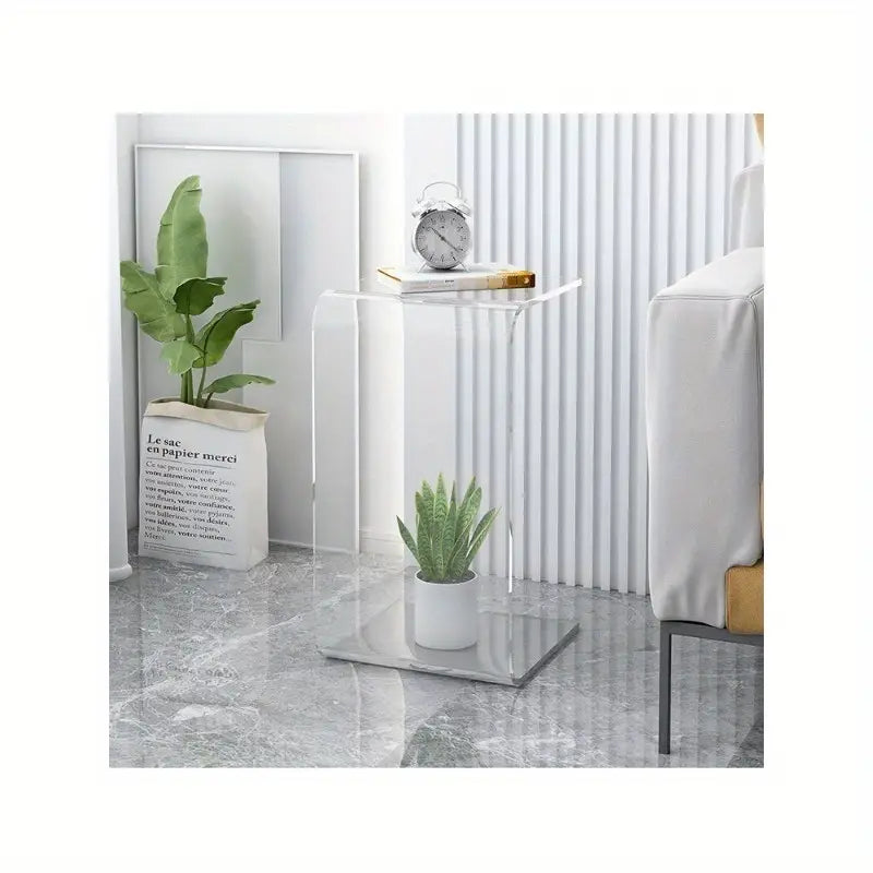 Măsuță laterală minimalistă din acril