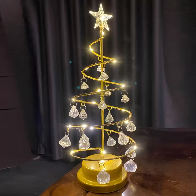 Lumină festivă artificială pentru brad de Crăciun