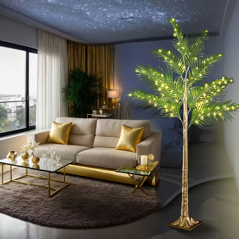 Palmier LED cu Lumini
