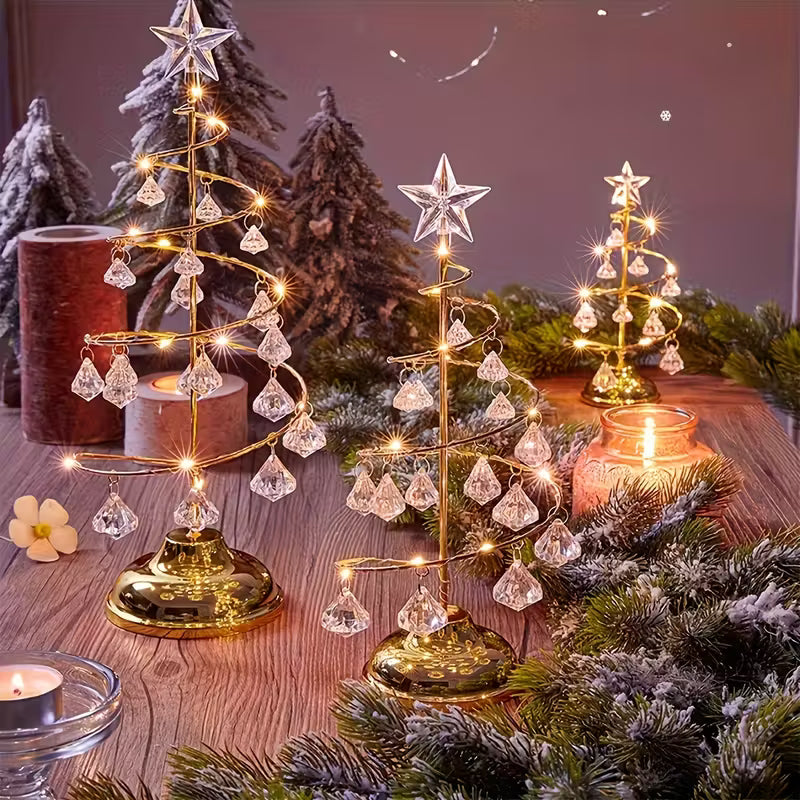 Pom de Cristal cu Diamante Decorativ