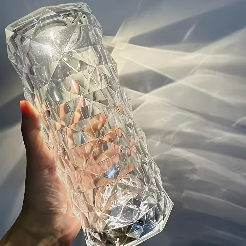 Lampă de masă cu diamant de cristal