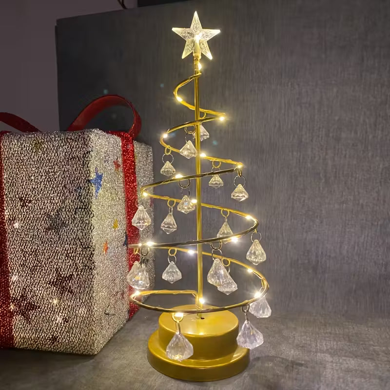 Lumină festivă artificială pentru brad de Crăciun