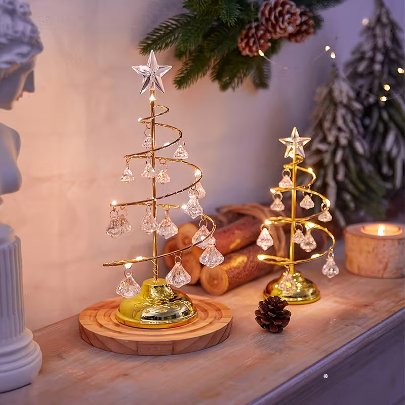 Pom de Cristal cu Diamante Decorativ
