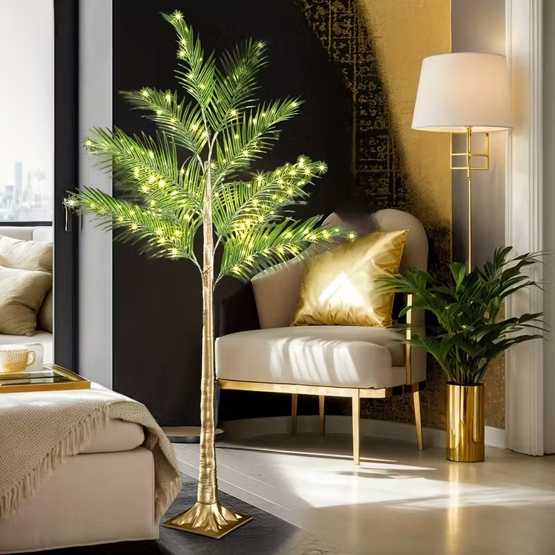 Palmier LED cu Lumini