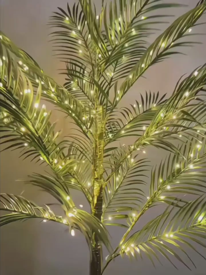 Palmier LED cu Lumini