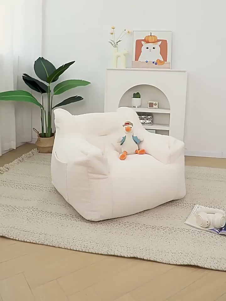 Canapea Casual din Catifea cu Fulgi de Zăpadă