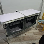Masă pliabilă portabilă din aluminiu