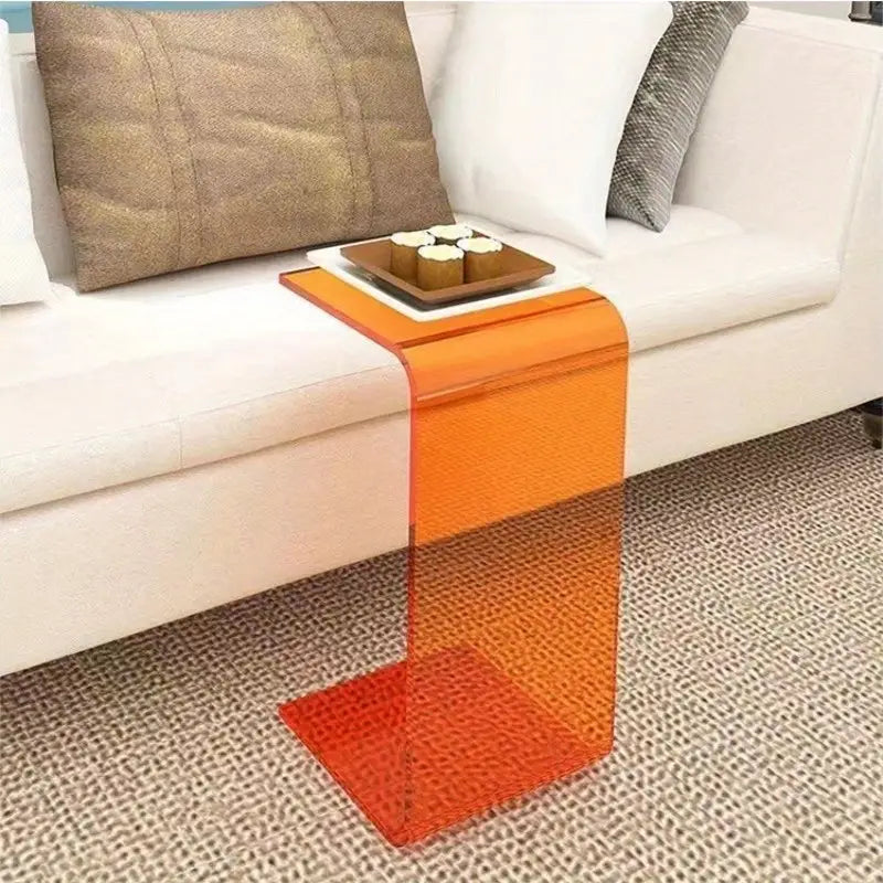 Măsuță laterală minimalistă din acril