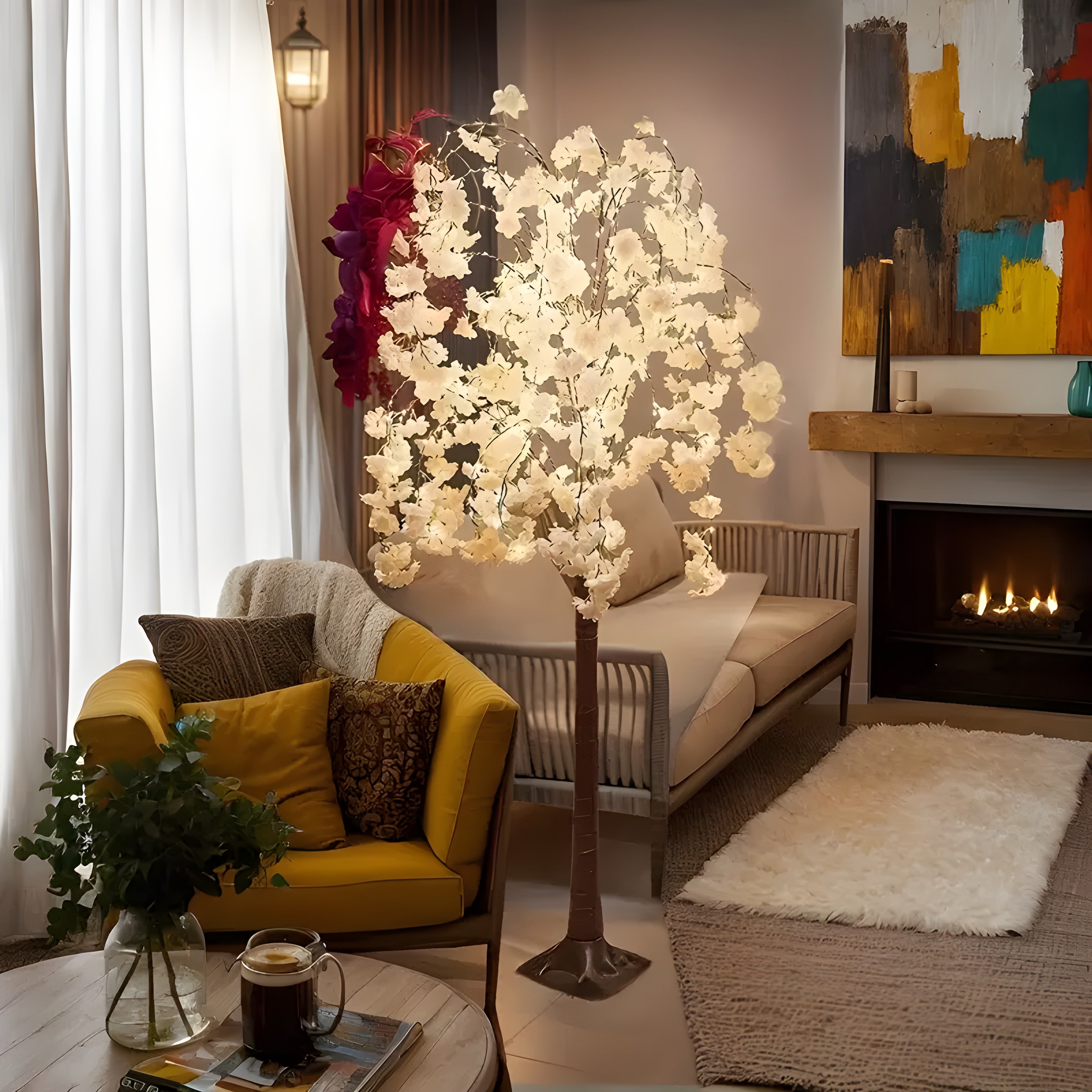 Lampa Stil Copac Sakura