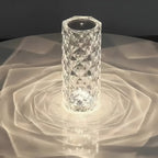 Lampă de masă cu diamant de cristal