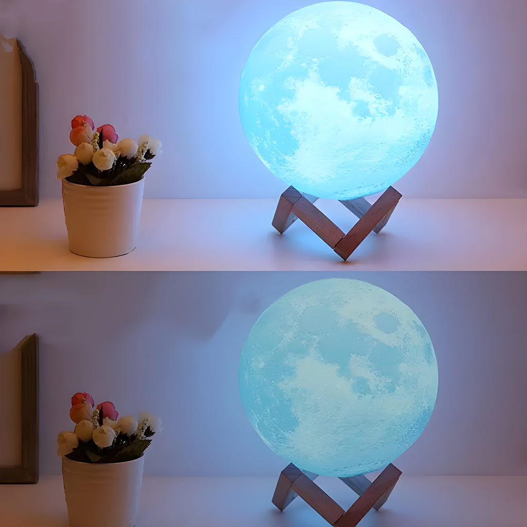 Lampă Lună cu Telecomandă