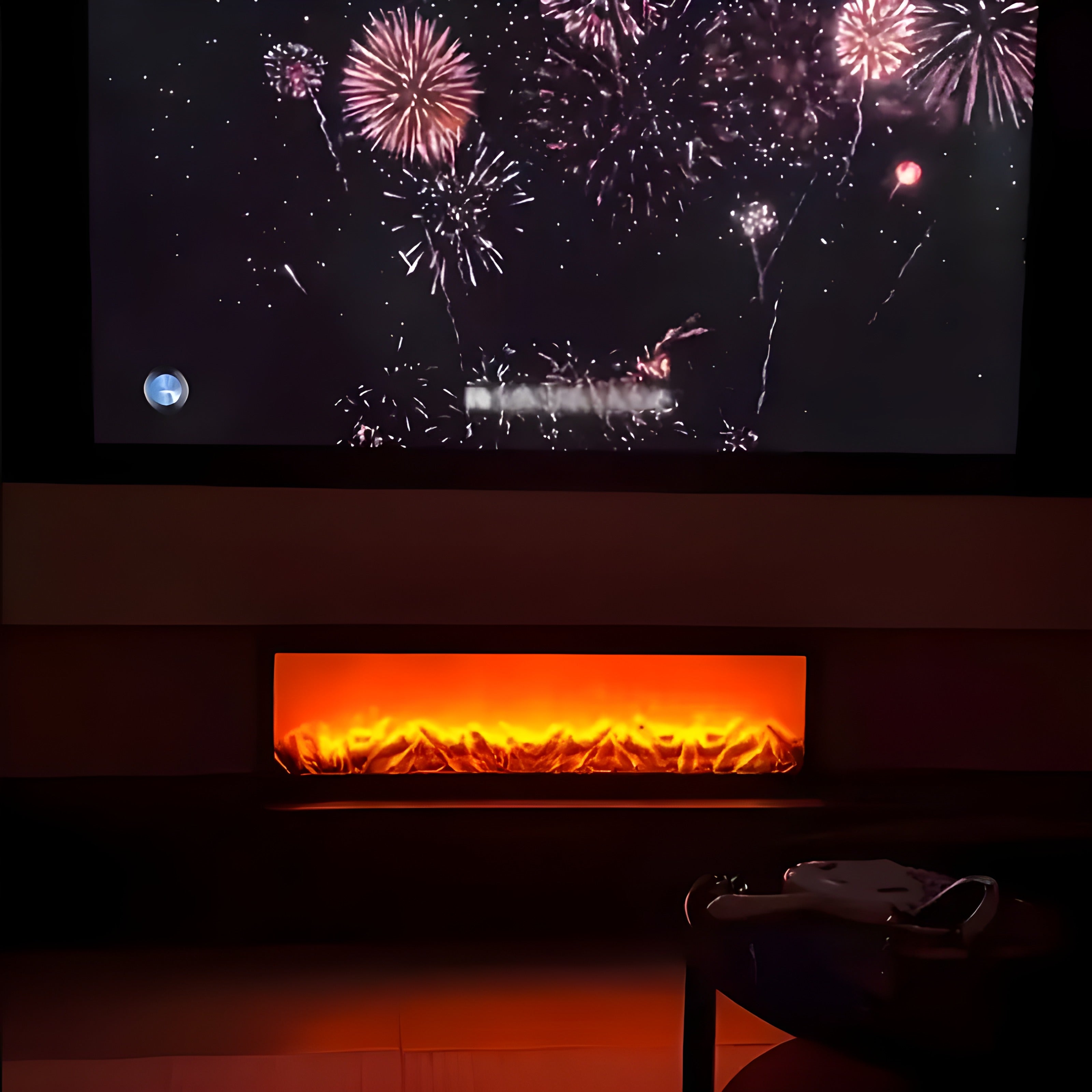 Semineu Cu Lumina Ambientala