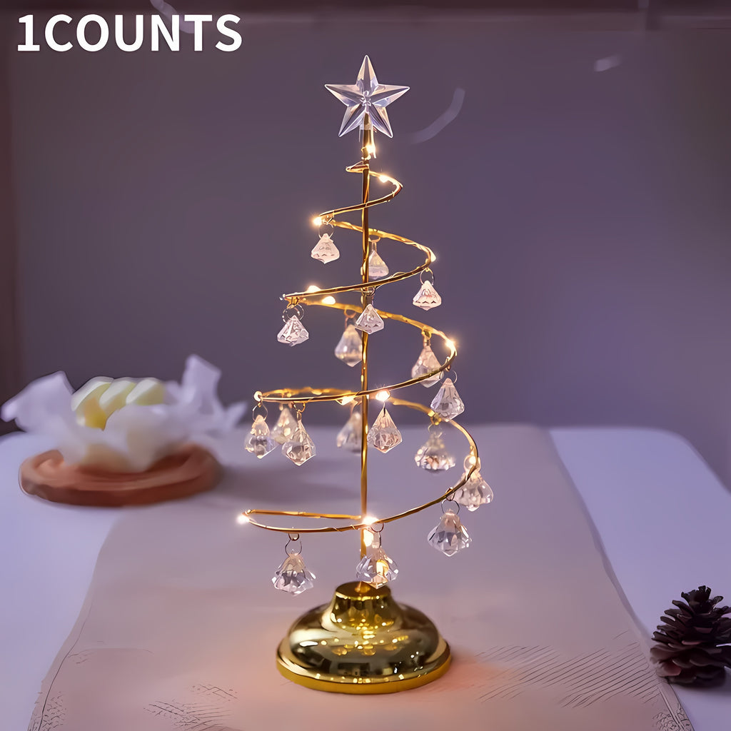 Pom de Cristal cu Diamante Decorativ