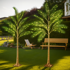 Palmier LED cu Lumini