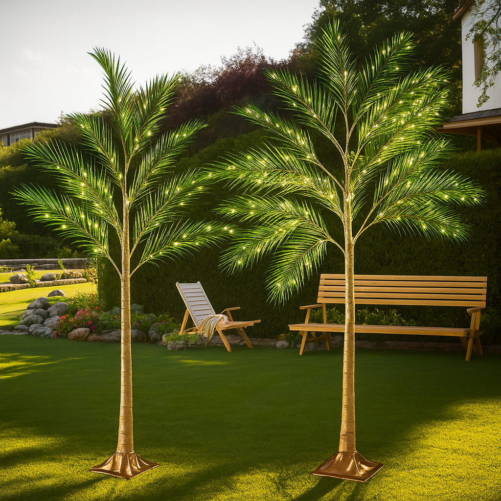 Palmier LED cu Lumini