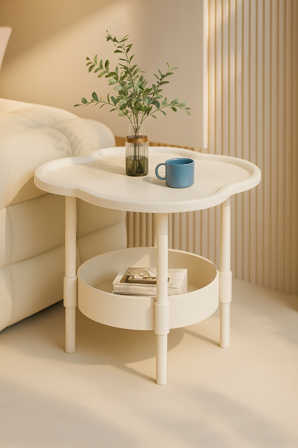 Masă de Cafea Modernă din Plastic